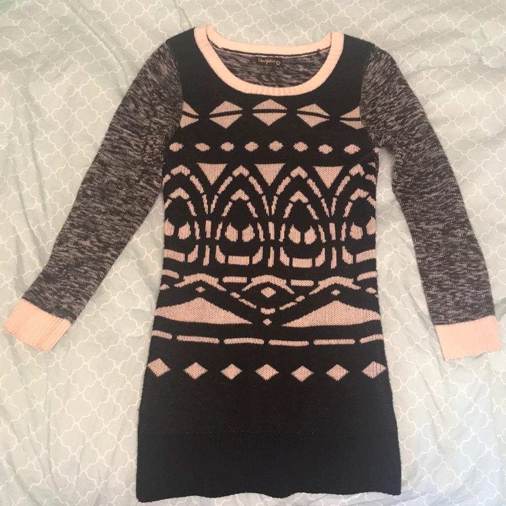 Urban outfitters long wool blend sweater